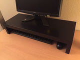 Computer Monitor Stand Modern Style Handcrafted Shelf