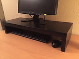 Computer Monitor Stand Modern Style Handcrafted Shelf