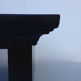 TV Riser Stand Traditional CROWN Style Oak Wood Handcrafted Custom Sizing