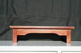 TV Riser Stand Mission Oak Style Arts and Craft Shelf Custom Sizing