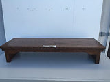 TV Riser Stand Traditional Oak Style Handcrafted Custom Sizing