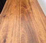 Wall Shelf Rustic Style Solid Wood with Cherry Finish