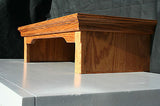 TV Riser Stand Traditional Oak Style Handcrafted Custom Sizing