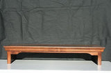 TV Riser Stand Traditional Style Arts and Craft Shelf Alder Wood