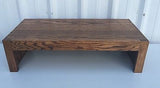 TV Riser Stand Modern Oak Style Handcrafted Custom Sizing