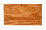 Wall Shelf Solid Oak Wood Plate Groove Design with Medium Finish (Choose Color)