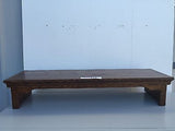 TV Riser Stand Traditional Oak Style Handcrafted Custom Sizing