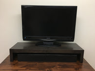 TV Riser Stand Maple Wood in Modern Style Arts and Craft Shelf
