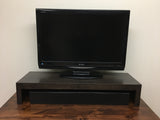 TV Riser Stand Maple Wood in Modern Style Arts and Craft Shelf